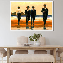 Men's On The Beach - NicheCanvas