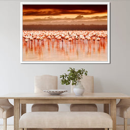  Lake Nakuru Flamingos - NicheCanvas