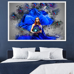 Feather Gown - Johanjjf - NicheCanvas