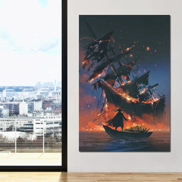 Stealing The Treasure - NicheCanvas