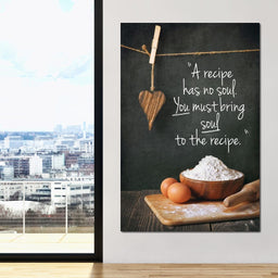 Kitchen Quote - NicheCanvas