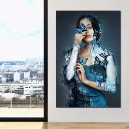 Butterfly Angel - Johanjjf - NicheCanvas