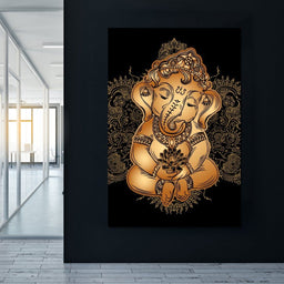 Baby Ganesh - NicheCanvas