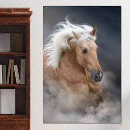 Palomino Horse - NicheCanvas