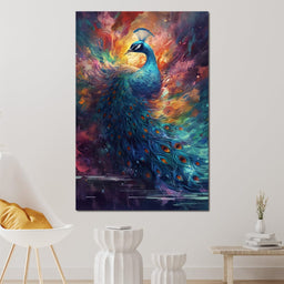 Sacred Peacock - NicheCanvas