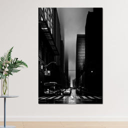 Downtown Toronto Fogfest no35 - Brian Carson - NicheCanvas