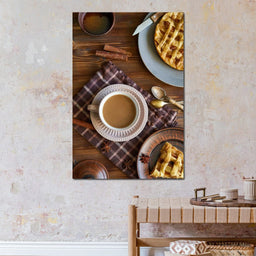 Cup of Coffee with Sugar Pie - NicheCanvas