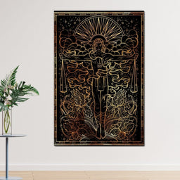 Zodiac sign Libra - NicheCanvas