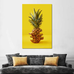Sliced Pineapple - NicheCanvas
