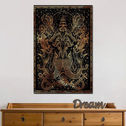 Zodiac sign Pisces  - NicheCanvas