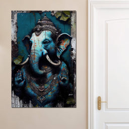 Wise Ganesha - NicheCanvas