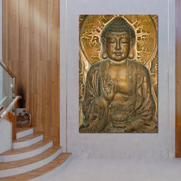 Buddhist Mural - NicheCanvas