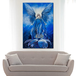 Blue Angel - NicheCanvas