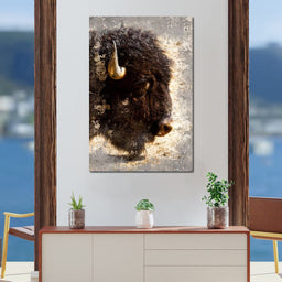 American Bison - NicheCanvas