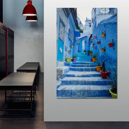 Chefchaouen - Blue village in Morocco - NicheCanvas