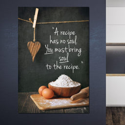 Kitchen Quote - NicheCanvas