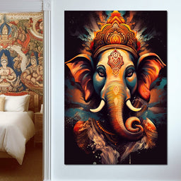 Ganesha's Blessing - NicheCanvas