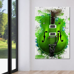 Brian Setzer's Guitar - Abraham Szomor - NicheCanvas