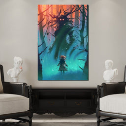 Witch in the Woods - NicheCanvas