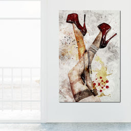 Heels and Pearls - Vizahn Burger - NicheCanvas