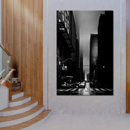 Downtown Toronto Fogfest no35 - Brian Carson - NicheCanvas