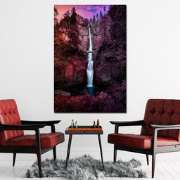 Colorful Falls - Lucas Moore - NicheCanvas