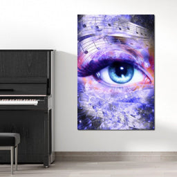 Musical Eye - NicheCanvas