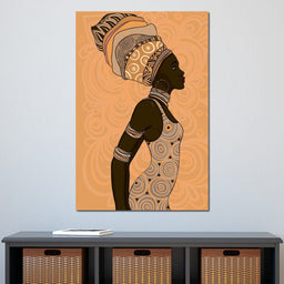 African Lady - NicheCanvas