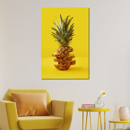 Sliced Pineapple - NicheCanvas