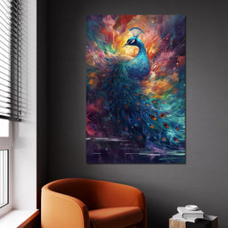 Sacred Peacock - NicheCanvas