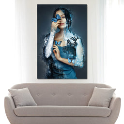 Butterfly Angel - Johanjjf - NicheCanvas