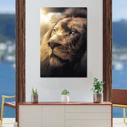 Lion Boss - Zenzdesign - NicheCanvas