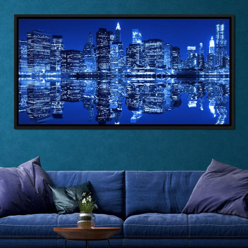 New York City Reflection Canvas Print
