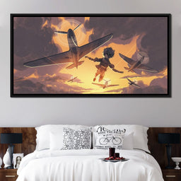 The Boy Flying - NicheCanvas