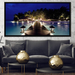 Night Vacation - NicheCanvas