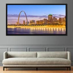 St Louis Skyline - NicheCanvas