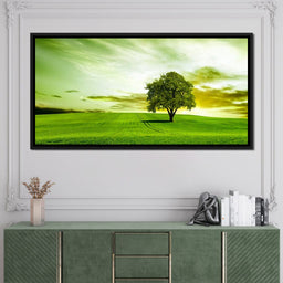 Green Prairie - NicheCanvas