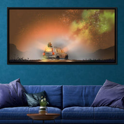 Admiring the Milky Way - NicheCanvas