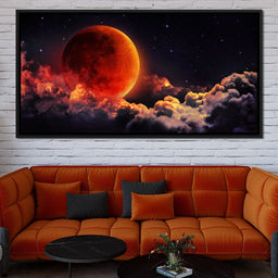 Red Moon - NicheCanvas