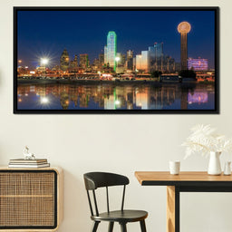Dallas Skyline - NicheCanvas