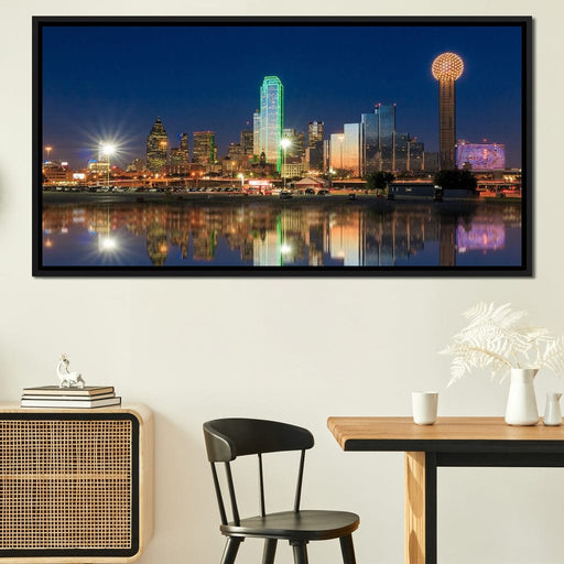 Dallas Skyline Canvas Print