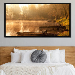 Relaxing Lake - NicheCanvas