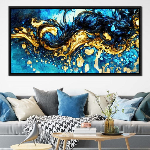 Abstract Ink Illustration Canvas Print