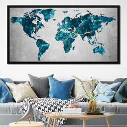 World Map 4 - Mateo - NicheCanvas