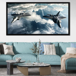 F-22 Raptors - NicheCanvas