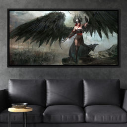 Dark Crow General - NicheCanvas