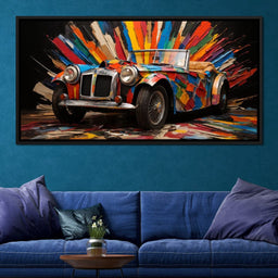 MG Roadster - RiderArt - NicheCanvas