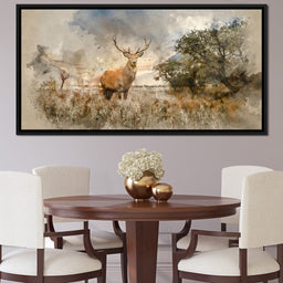 Red Deer - NicheCanvas