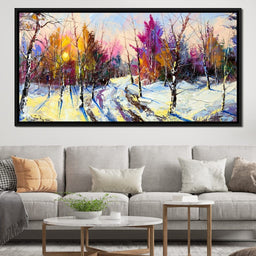 Winter Wood  - NicheCanvas