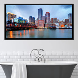 Boston Skyline - NicheCanvas